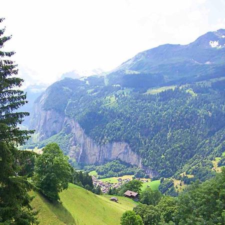 Holiday Flat #1, Chalet Aberot, Wengen, Switzerland Luaran gambar