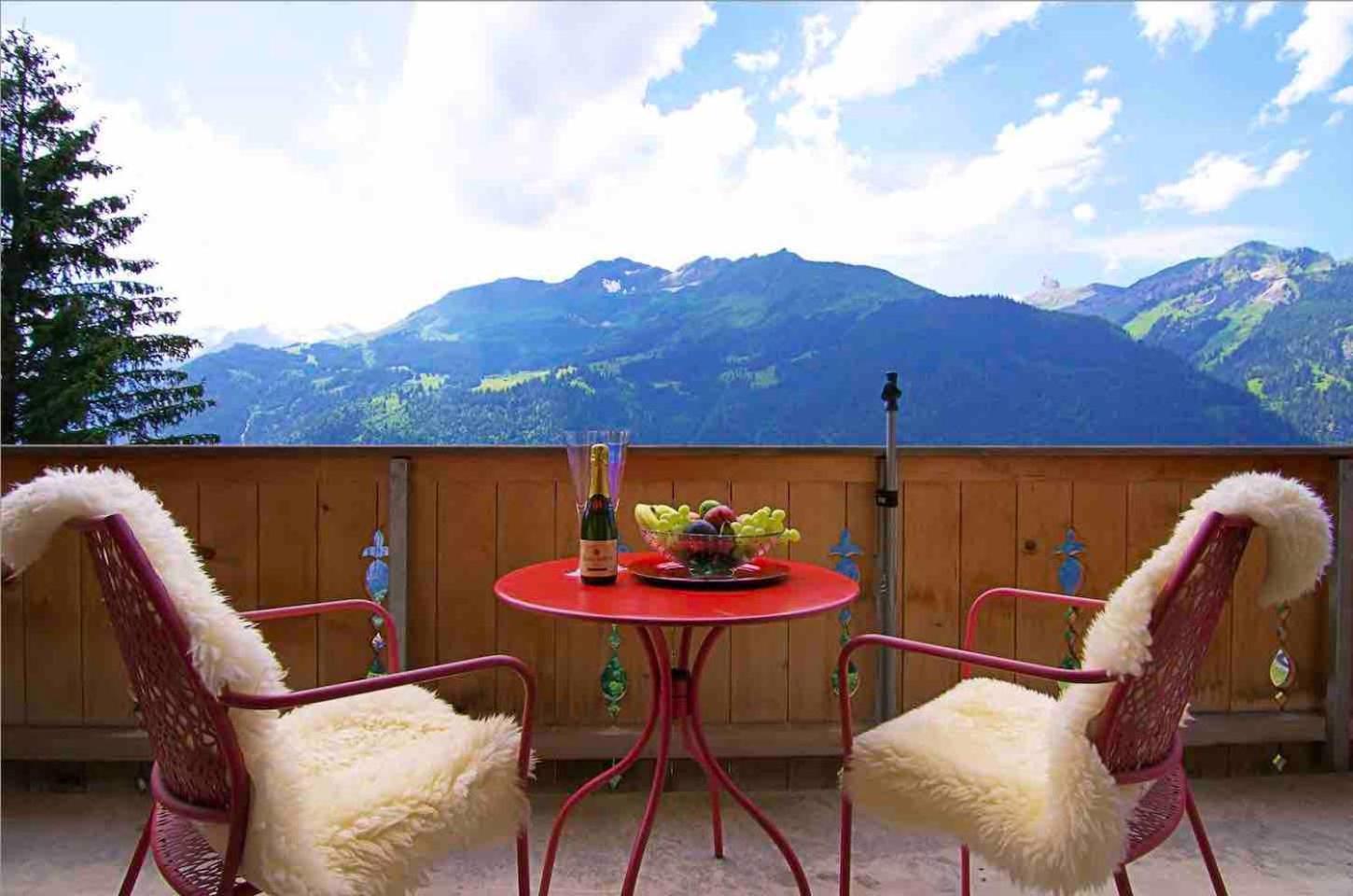 Holiday Flat #1, Chalet Aberot, Wengen, Switzerland Luaran gambar
