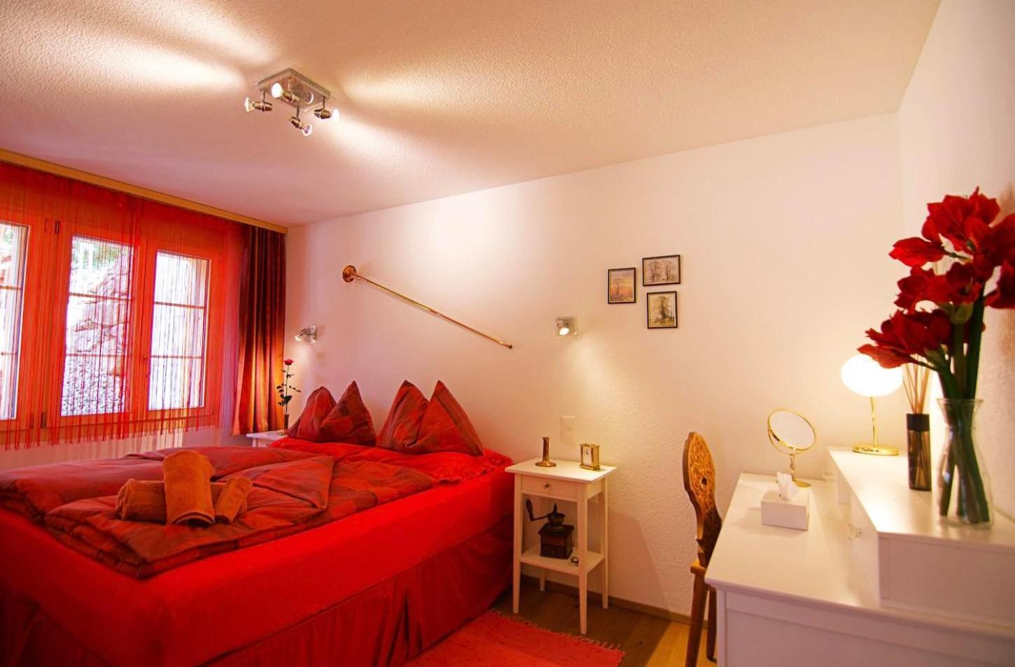 Holiday Flat #1, Chalet Aberot, Wengen, Switzerland Luaran gambar